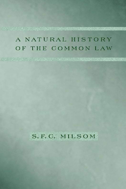 A Natural History of the Common Law,Used