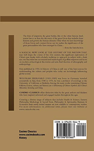 A History of China (Cosimo Classics History),Used