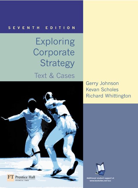 Exploring Corporate Strategy: Text & Cases,Used