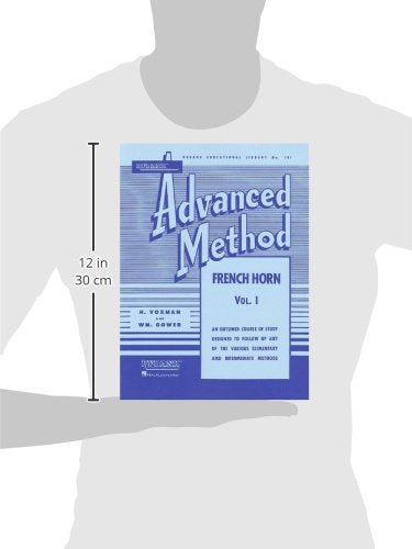 Rubank Advanced Method  French Horn in F or Eflat, Vol. 1 (Rubank Educational Library),Used
