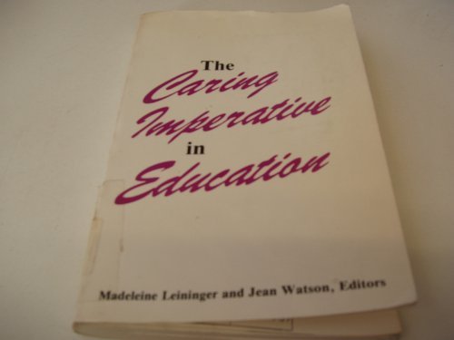 Caring Imperative in Education,Used