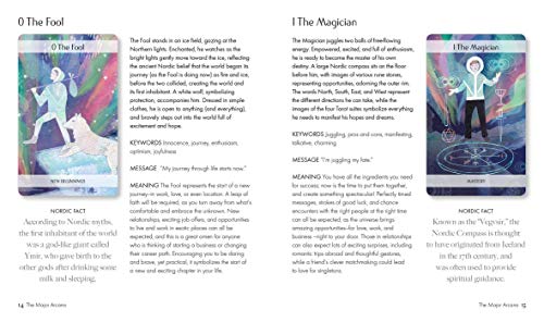 The Magical Nordic Tarot: Includes a full deck of 79 cards and a 64page illustrated book,Used