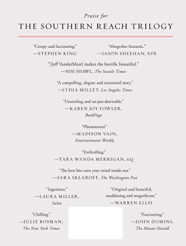 Area X: The Southern Reach Trilogy: Annihilation; Authority; Acceptance (The Southern Reach Series)-used