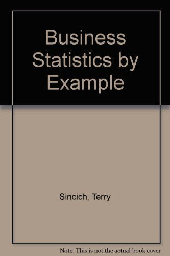 Business Statistics by Example,Used