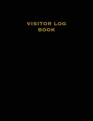 Visitor Log Book: Guest Register, Visitors Sign In, Name, Date, Time, Business, Guests Contact Tracing, Vacation Home, Journal,Used