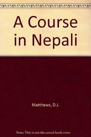 A course in Nepali,Used