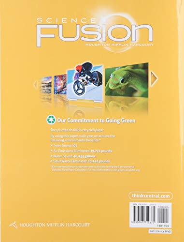 Science Fusion: New Energy For Science, Vol. 2, Units 815, Grade 5-new