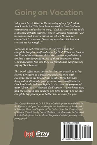 Going on Vocation: Texts for meditation about vocation,Used