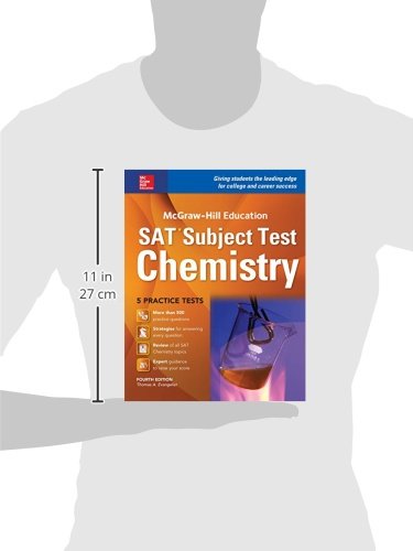 McGrawHill Education SAT Subject Test Chemistry 4th Ed.,Used
