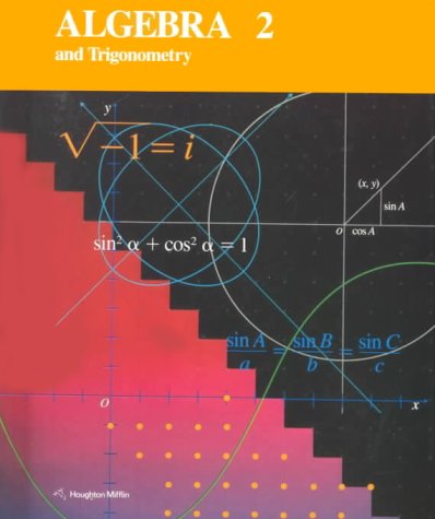 Houghton Mifflin Algebra 2 And Trigonometry (Mcdougal Littell High School Math),New