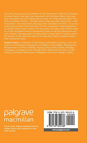 The Best Argument against God (Palgrave Pivot),Used
