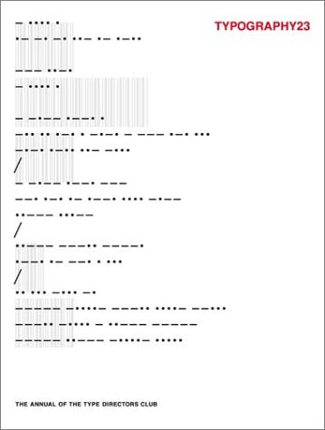 Typography 23: Annual of the Type Directors Club (Typography),Used