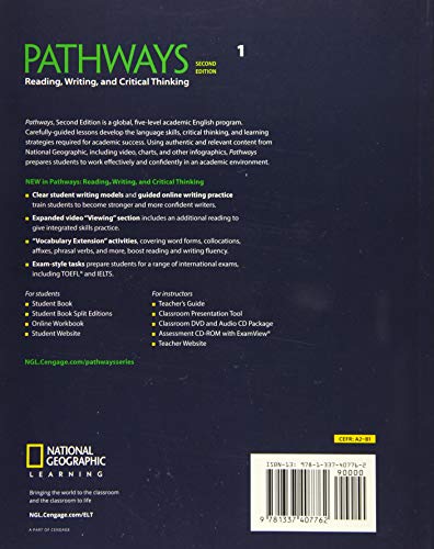 Pathways: Reading, Writing, and Critical Thinking 1,Used