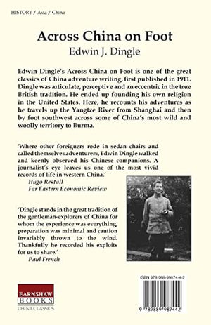 Across China on Foot (Tales of Old China),Used