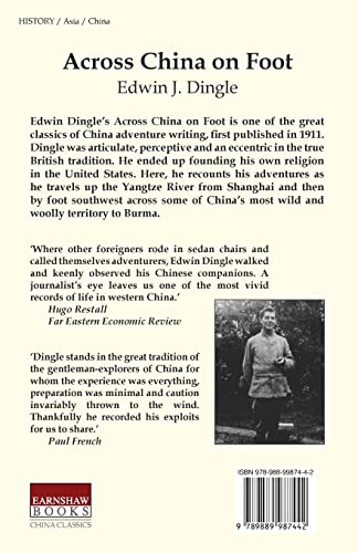 Across China on Foot (Tales of Old China),Used