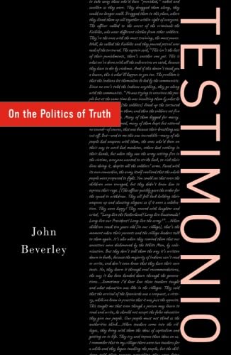 Testimonio: On The Politics Of Truth,Used