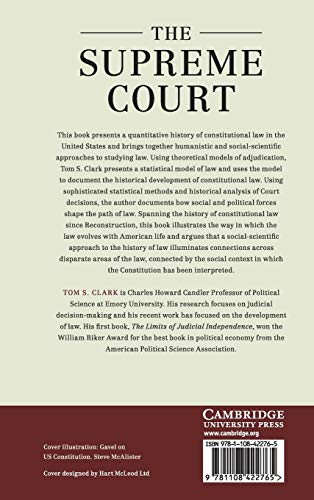 The Supreme Court: An Analytic History of Constitutional Decision Making (Political Economy of Institutions and Decisions),Used
