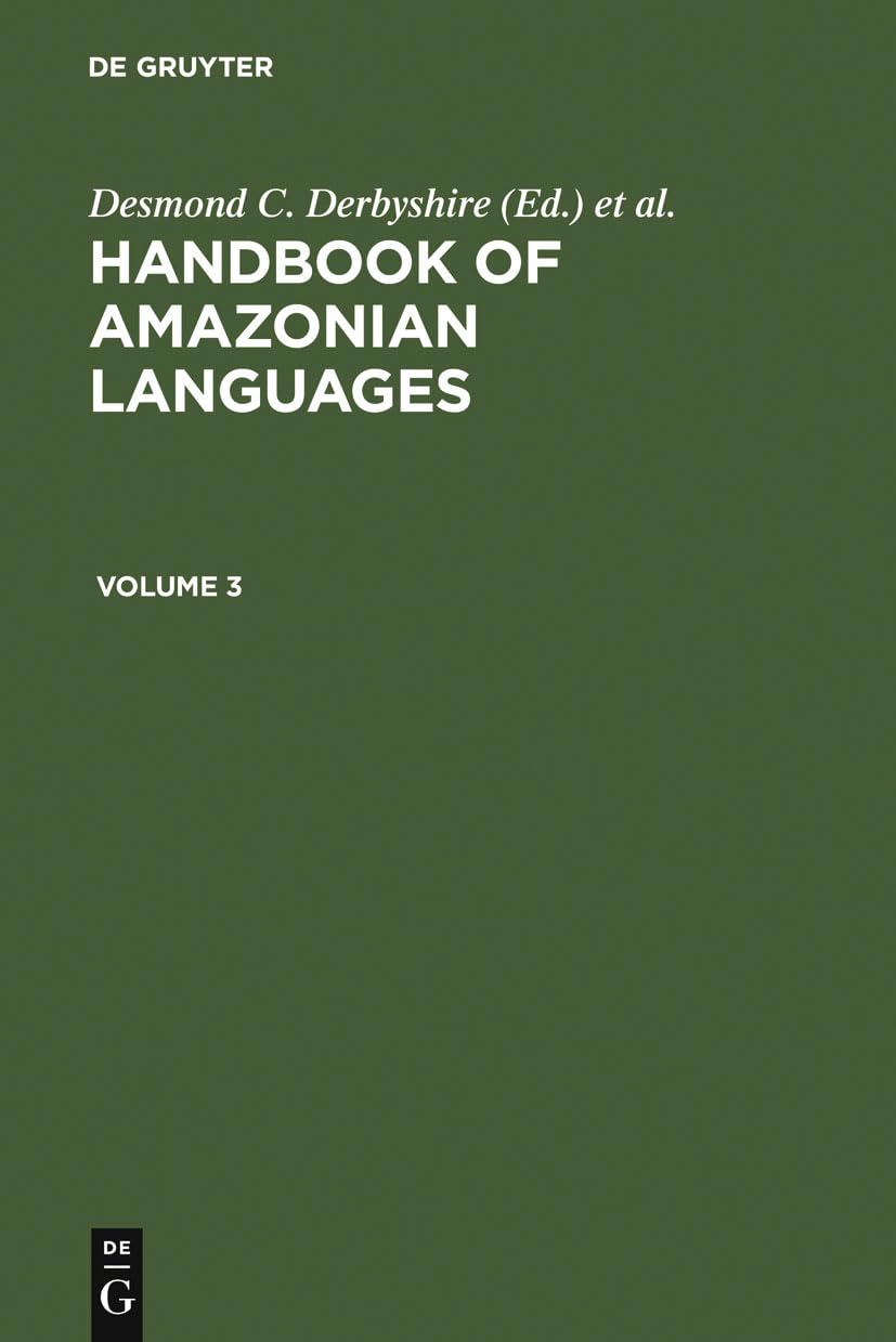 Handbook Amazonian Languages (Handbook Of Amazonian Languages),Used