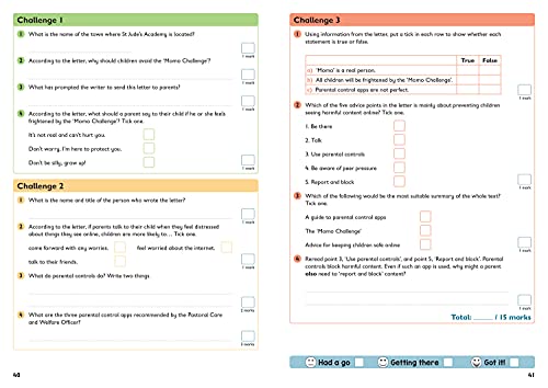 Collins Year 6 Reading Comprehension  SATs Targeted Practice Workbook: For the 2022 Tests,Used