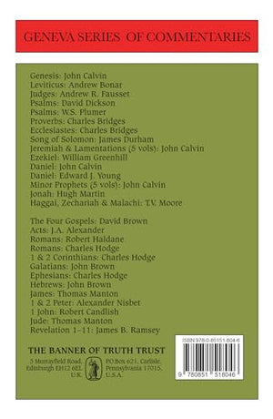 Galatians (Geneva Commentaries),New