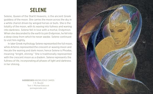 Goddesses Knowledge Cards : Paintings By Susan Seddon Boulet,New