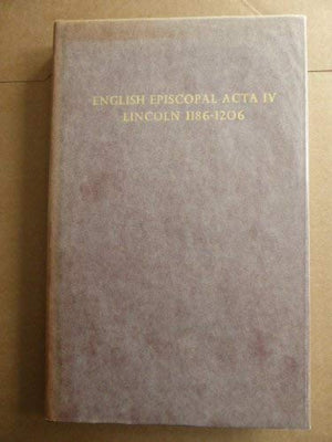 English Episcopal Acta