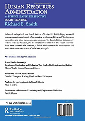 Human Resources Administration: A School Based Perspective,Used