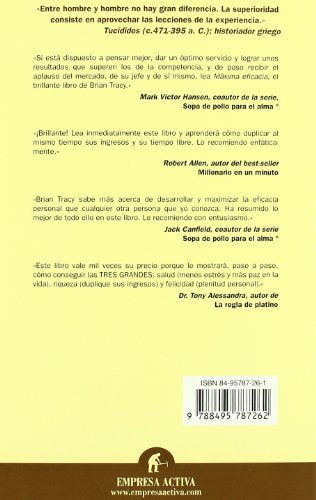 Mxima eficacia (Spanish Edition),New