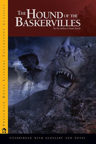 The Hound Of The Baskervilles  Literary Touchstone Edltion,Used
