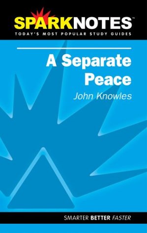 A Separate Peace (SparkNotes Literature Guide) (SparkNotes Literature Guide Series),Used
