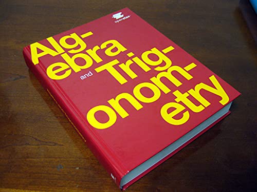 Algebra and Trigonometry by OpenStax (Official Print Version, hardcover, full color),Used