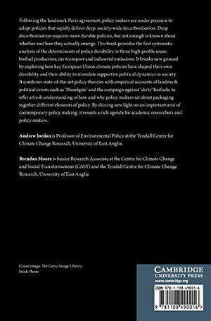Durable by Design?: Policy Feedback in a Changing Climate,Used