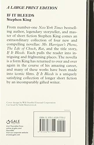If It Bleeds (Thorndike Press Large Print Core),Used