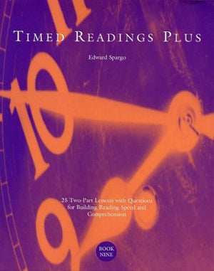 Timed Readings Plus: 25 TwoPart Lessons with Questions for Building Reading Speed and Comprehension, Book Four,New