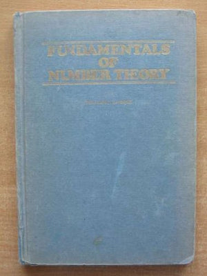 Fundamentals of number theory,Used