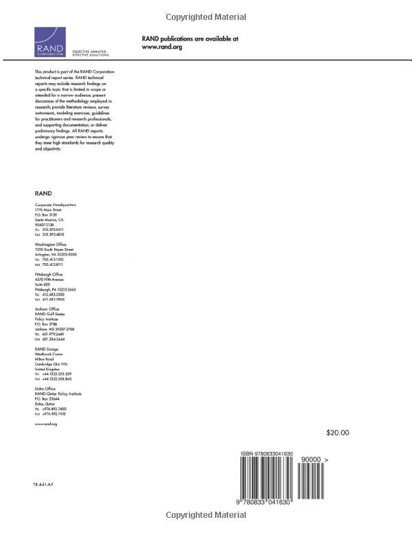 Using Linear Programming to Design Samples for a Complex Survey: RAND Corporation (Technical Report),Used