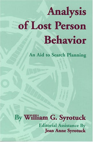 Analysis Of Lost Person Behavior,Used