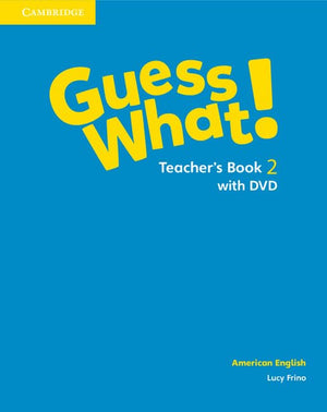 Guess What! American English Level 2 Teacher's Book with DVD,Used