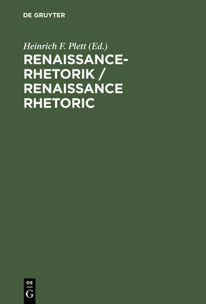 Renaissancerhetorik / Renaissance Rhetoric,Used
