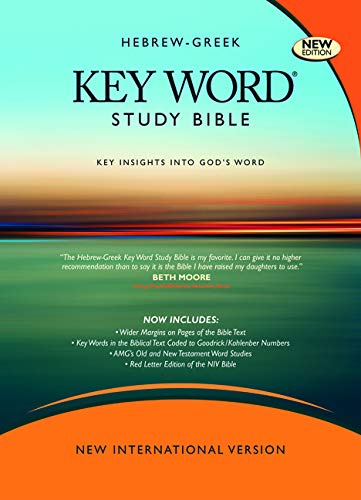 The HebrewGreek Key Word Study Bible: NIV 1984 Edition, Hardbound (Key Word Study Bibles),Used