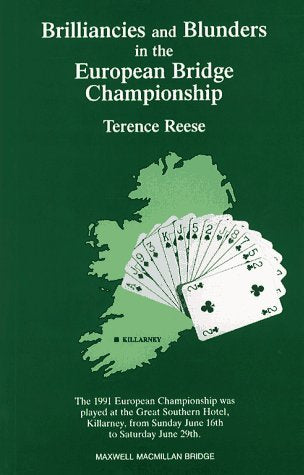 Brilliancies and Blunders in the European Bridge Championship (Maxwell Macmillan Bridge),Used