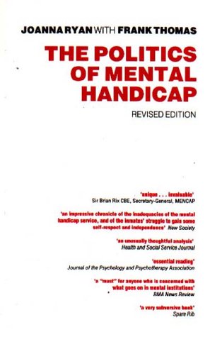 Politics of Mental Handicap,New