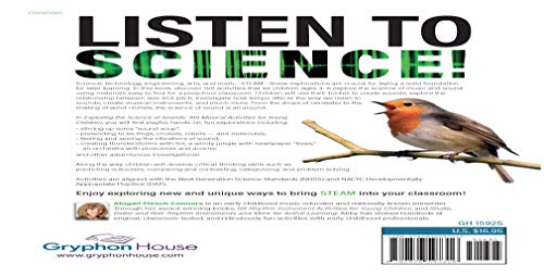 Exploring The Science Of Sounds: 100 Musical Activities For Young Children,New