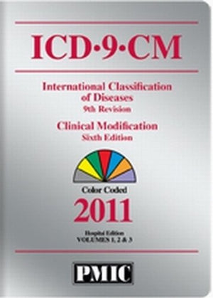 ICD9CM 2011 Hospital Edition, Volumes 1, 2 & 3,New
