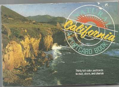 Natural California: A Postcard Book,Used