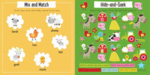 Super Sticker Activity: Farm,Used