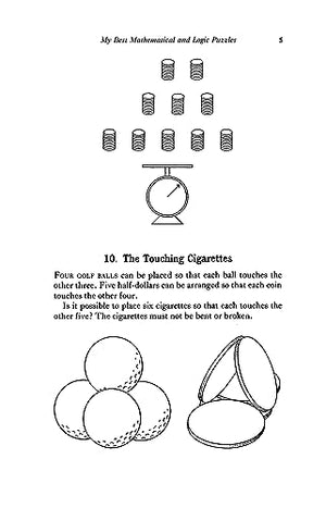 My Best Mathematical and Logic Puzzles (Dover Recreational Math) (Dover Math Games & Puzzles),New