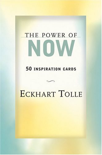 New World Library The Power of Now: 50 Inspiration Cards for Mindfulness and Personal Growth