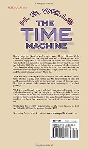 The Time Machine (Dover Thrift Editions: Classic Novels)-used