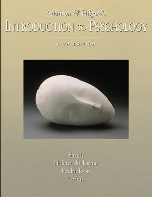 Atkinson and Hilgards Introduction to Psychology (NonInfoTrac Version with Lecture Notes),Used